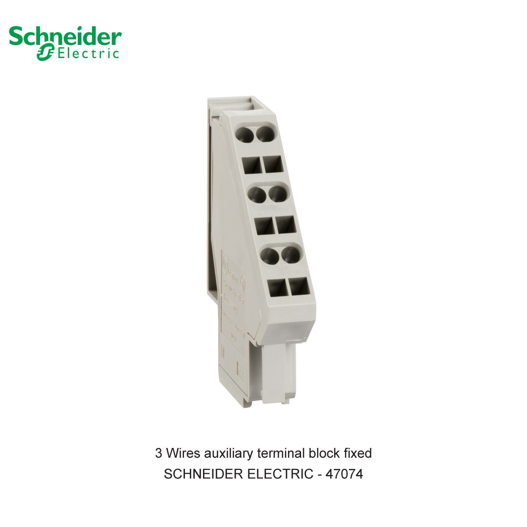 3 Wires auxiliary terminal block fixed