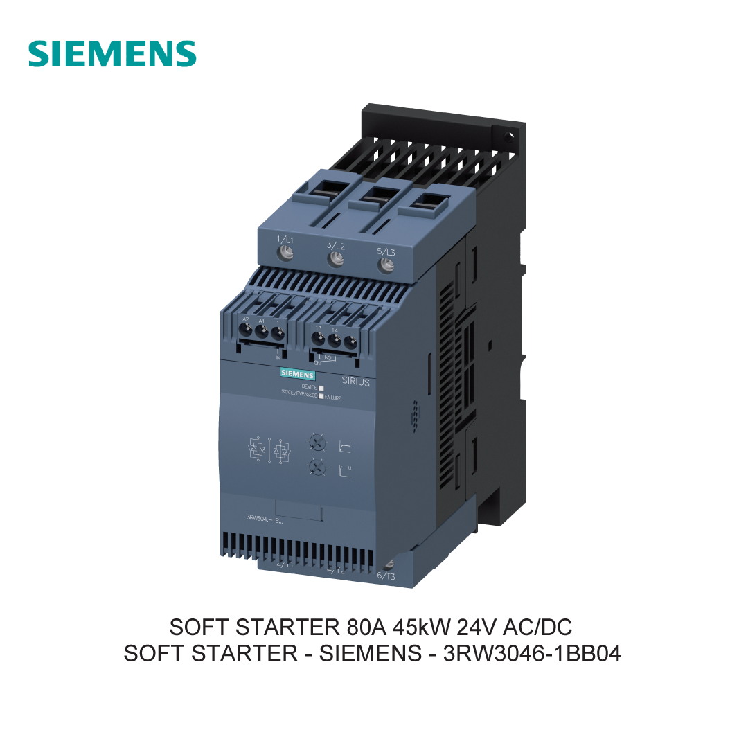SOFT STARTER 80A 45kW 24V AC/DC